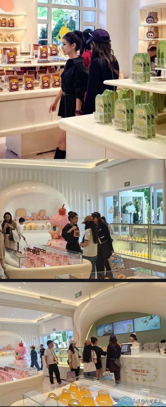 玩 玥儿穿大牌很时尚 网友：耳朵都像大S爱游戏app体育马筱梅母女北京泡泡玛特(图5)